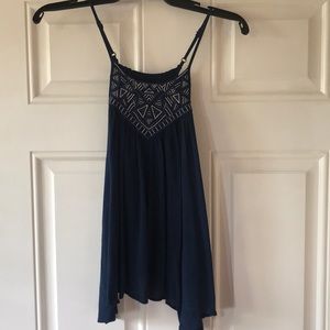 Aeropostale Top Navy Blue